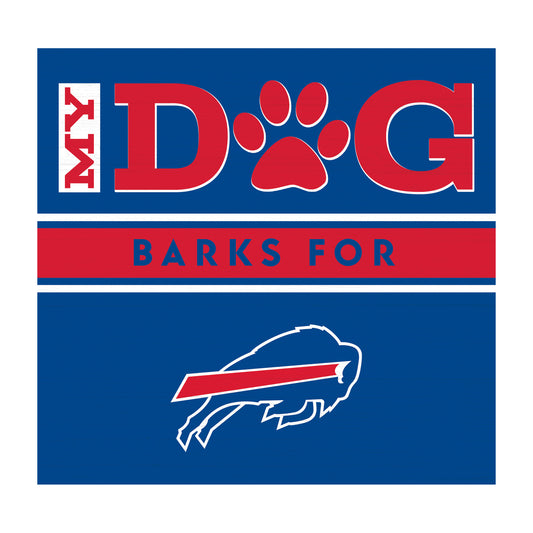 Buffalo Bills dog sign