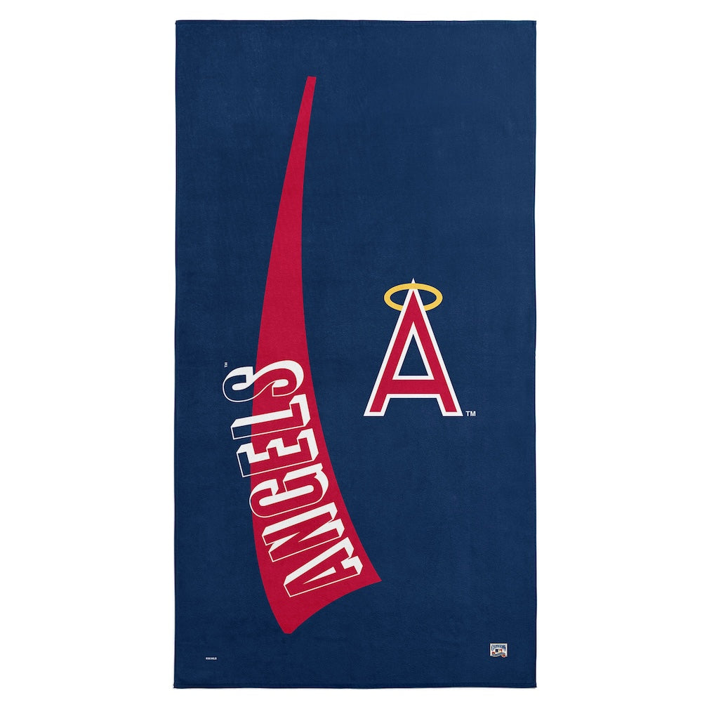 California Angels throwback beach towel