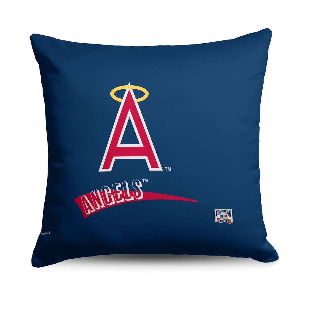 California Angels CC Throwback pillow