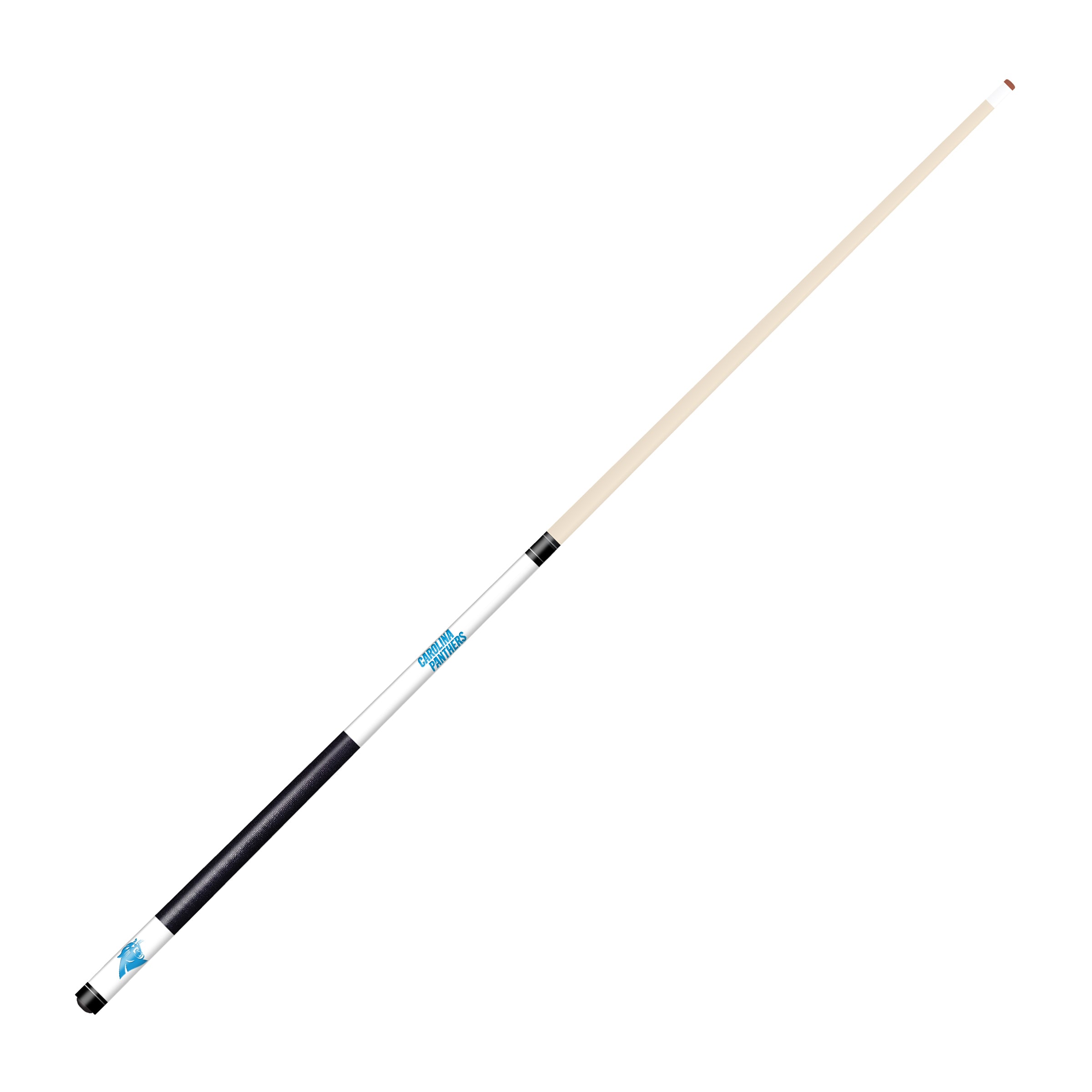Carolina Panthers Laser Etched Logo Pool Cue - Thumbnail 2