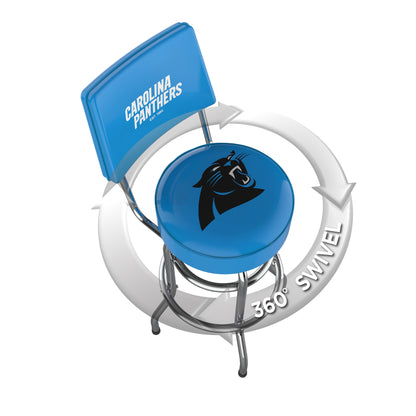 Carolina Panthers Swivel Barstool