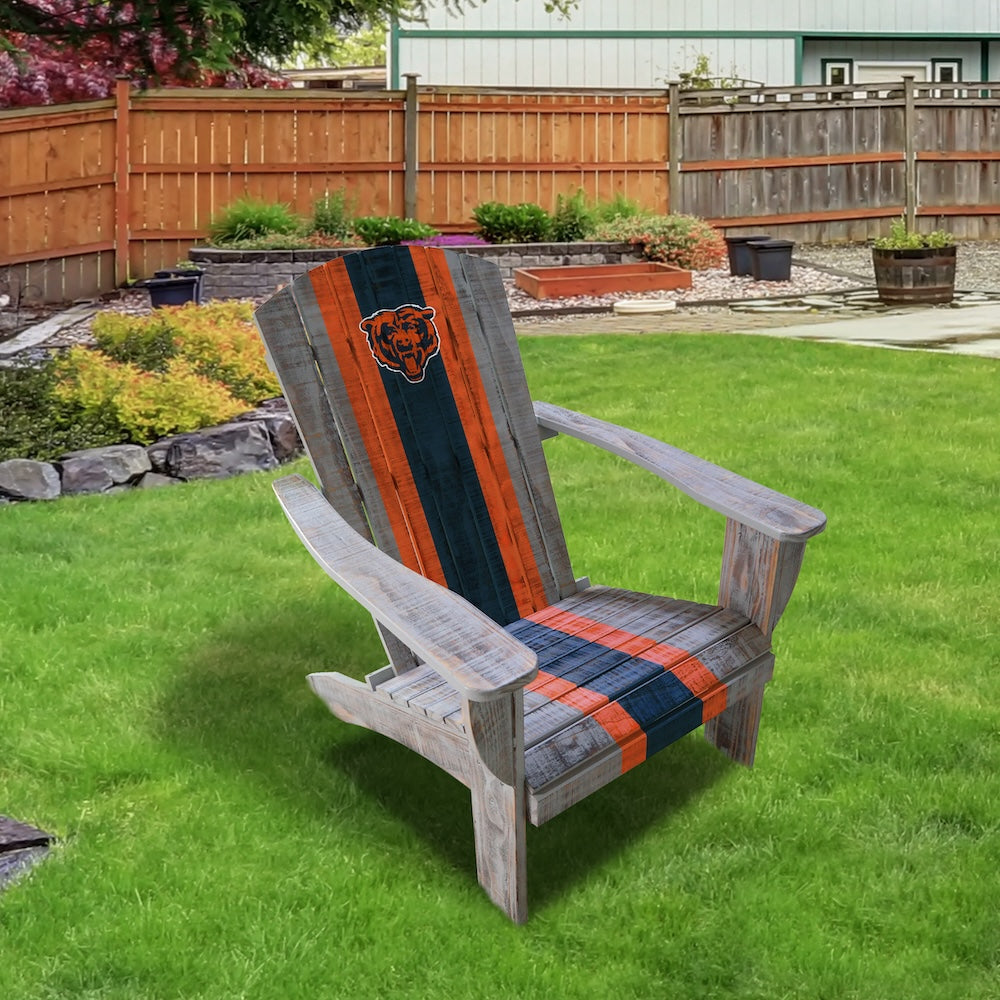 Chicago Bears Outdoor Painted Adirondack Chair