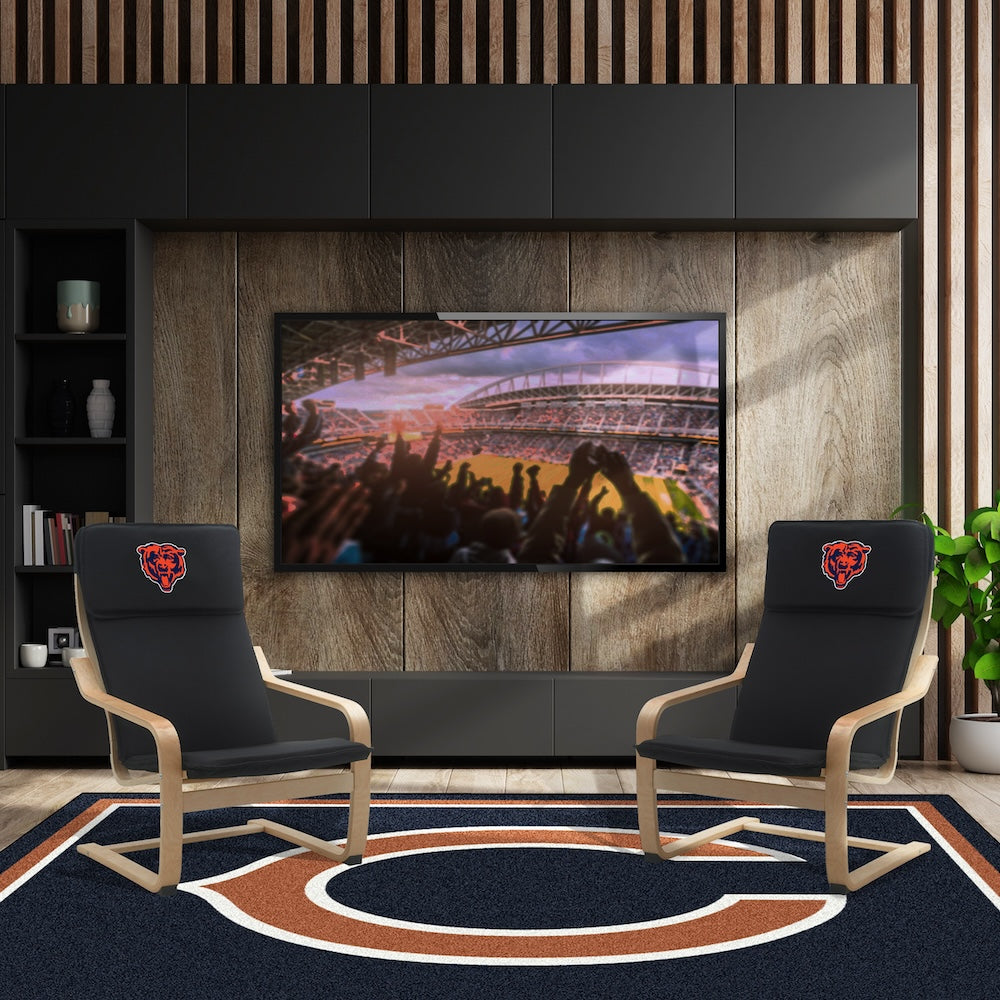 Chicago Bears side chairs