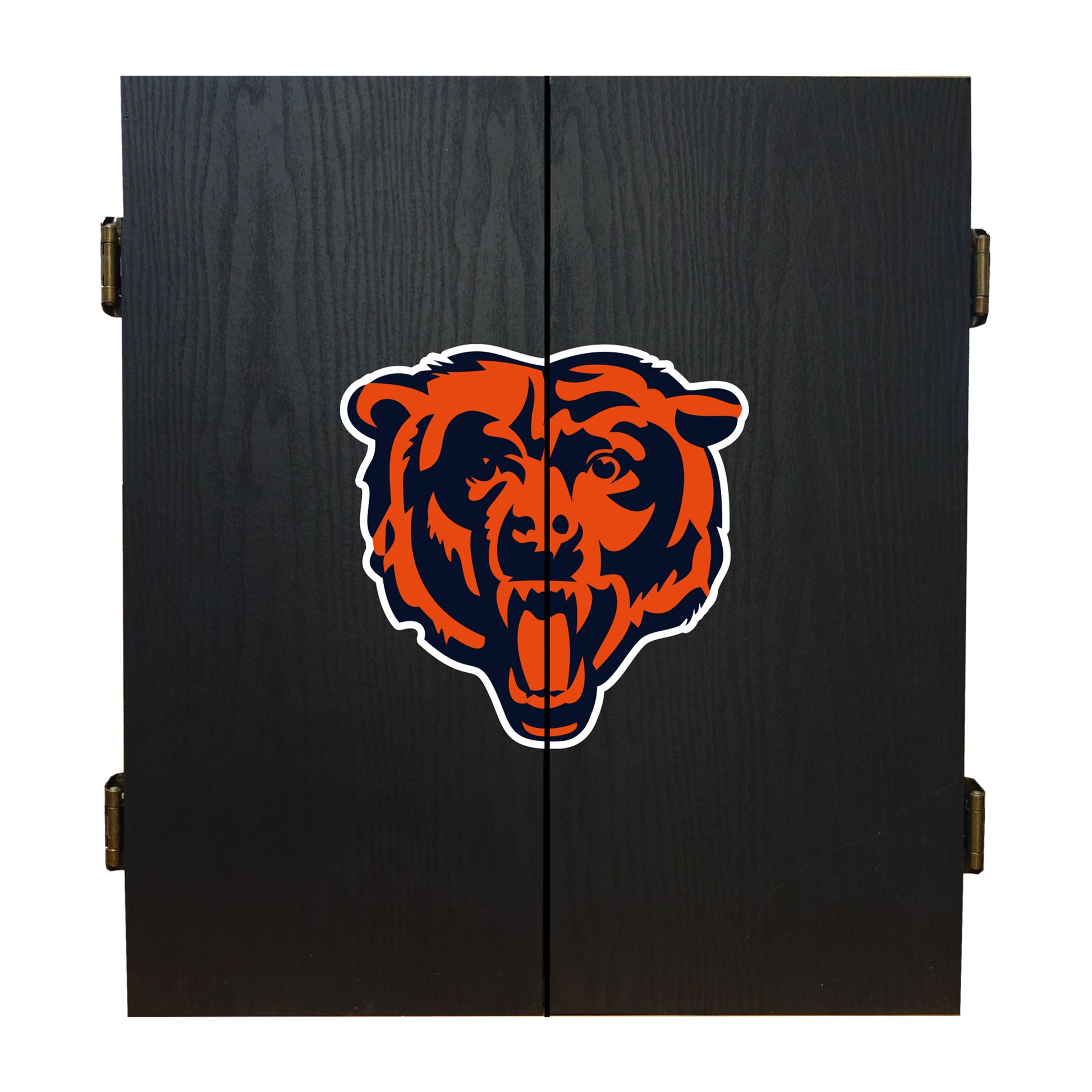 Chicago Bears Dart Board Cabinet