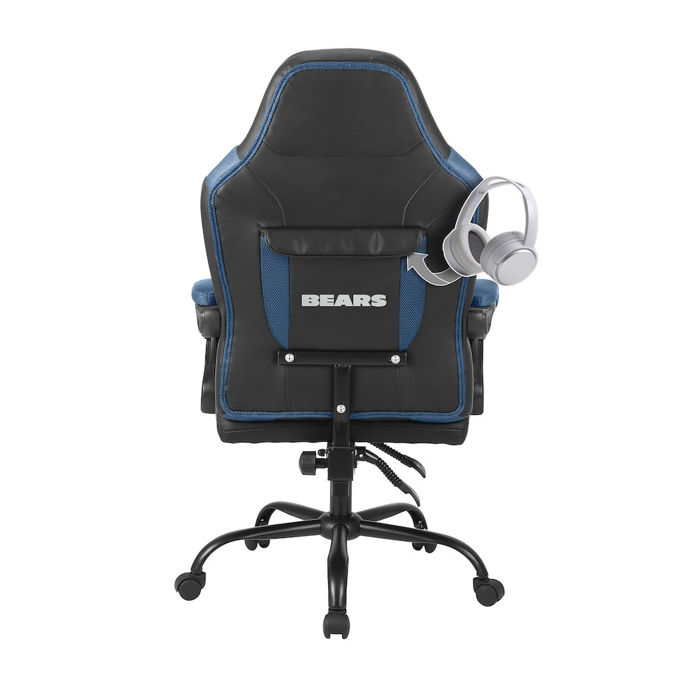 Chicago Bears Office Gamer Chair Back