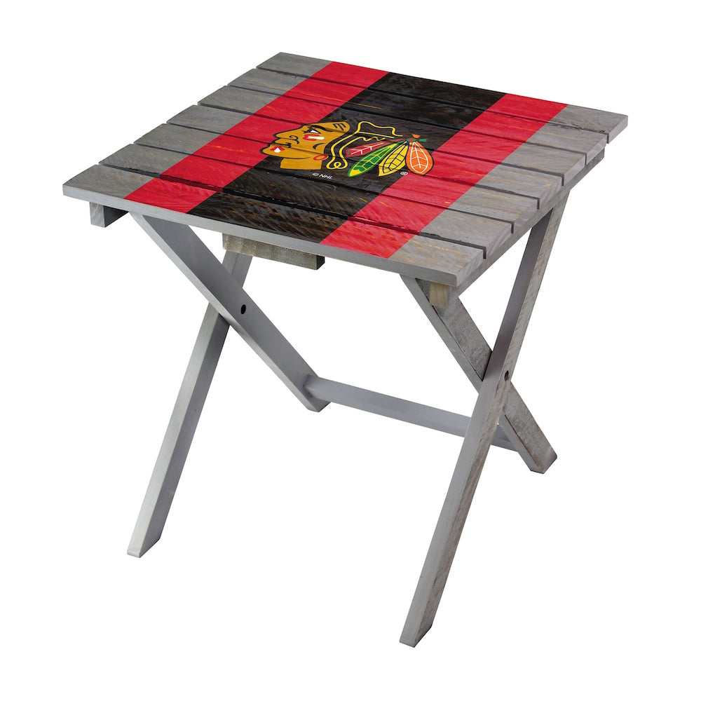 Chicago Blackhawks Adirondack Table