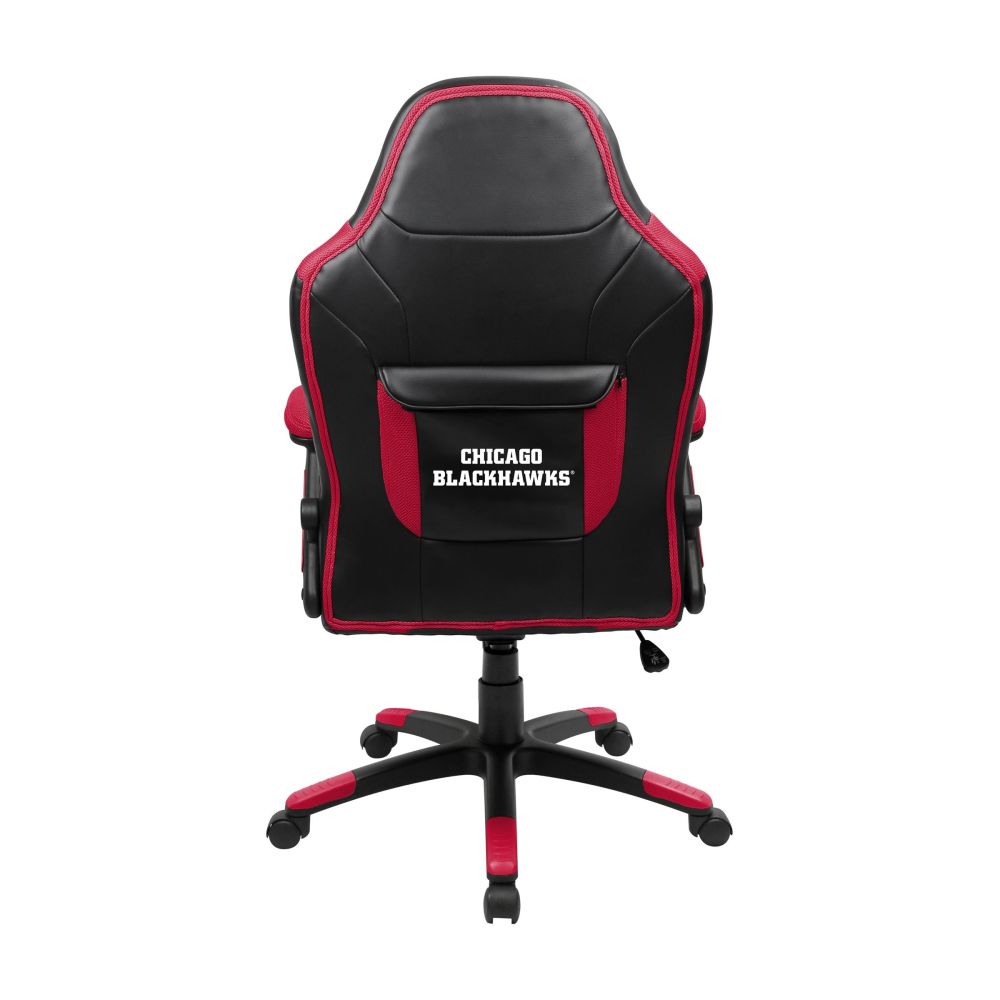 Chicago Blackhawks Office Gamer Chair Back