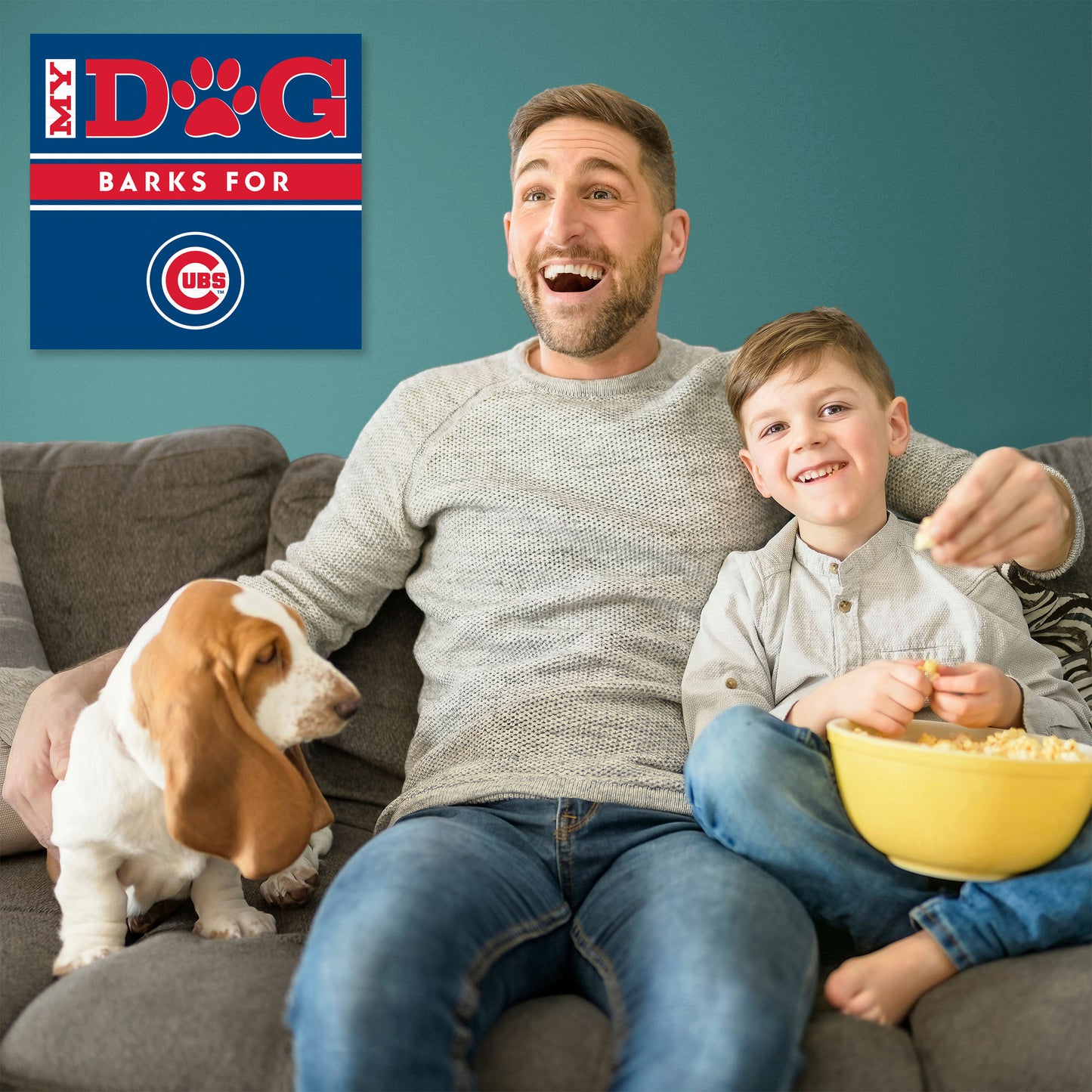 Chicago Cubs my dog art sign