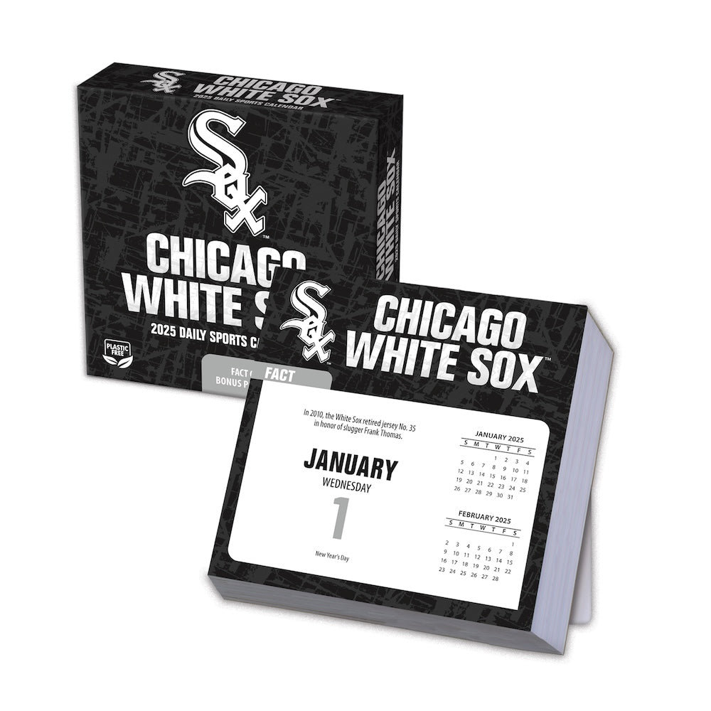 Chicago White Sox 2025 Fact-A-Day Box Desk Calendar