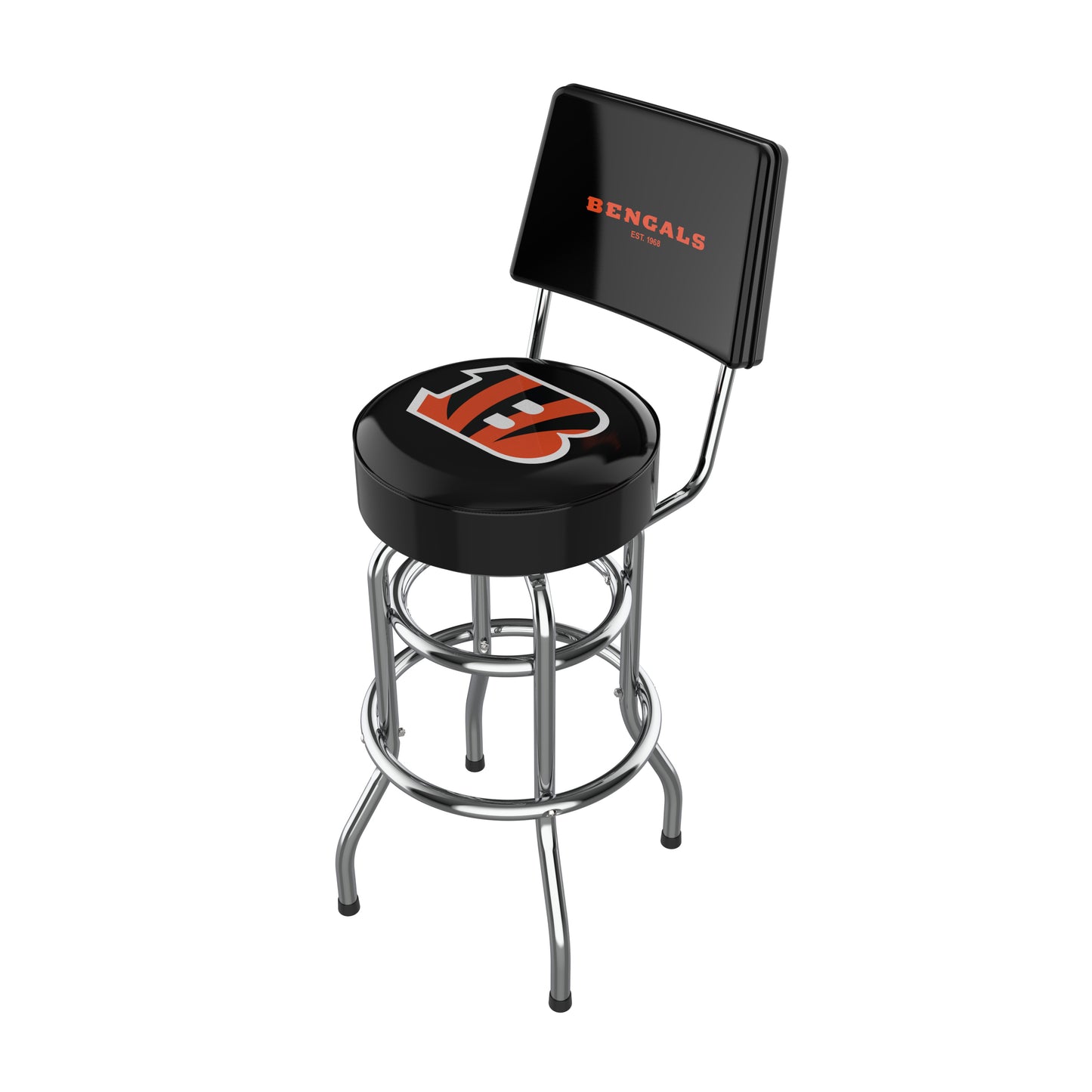 Cincinnati Bengals Chrome Barstool