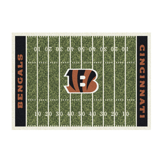 Cincinnati Bengals home field style area rug