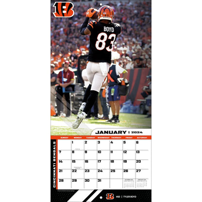 Cincinnati Bengals Team Photos Wall Calendar Inside