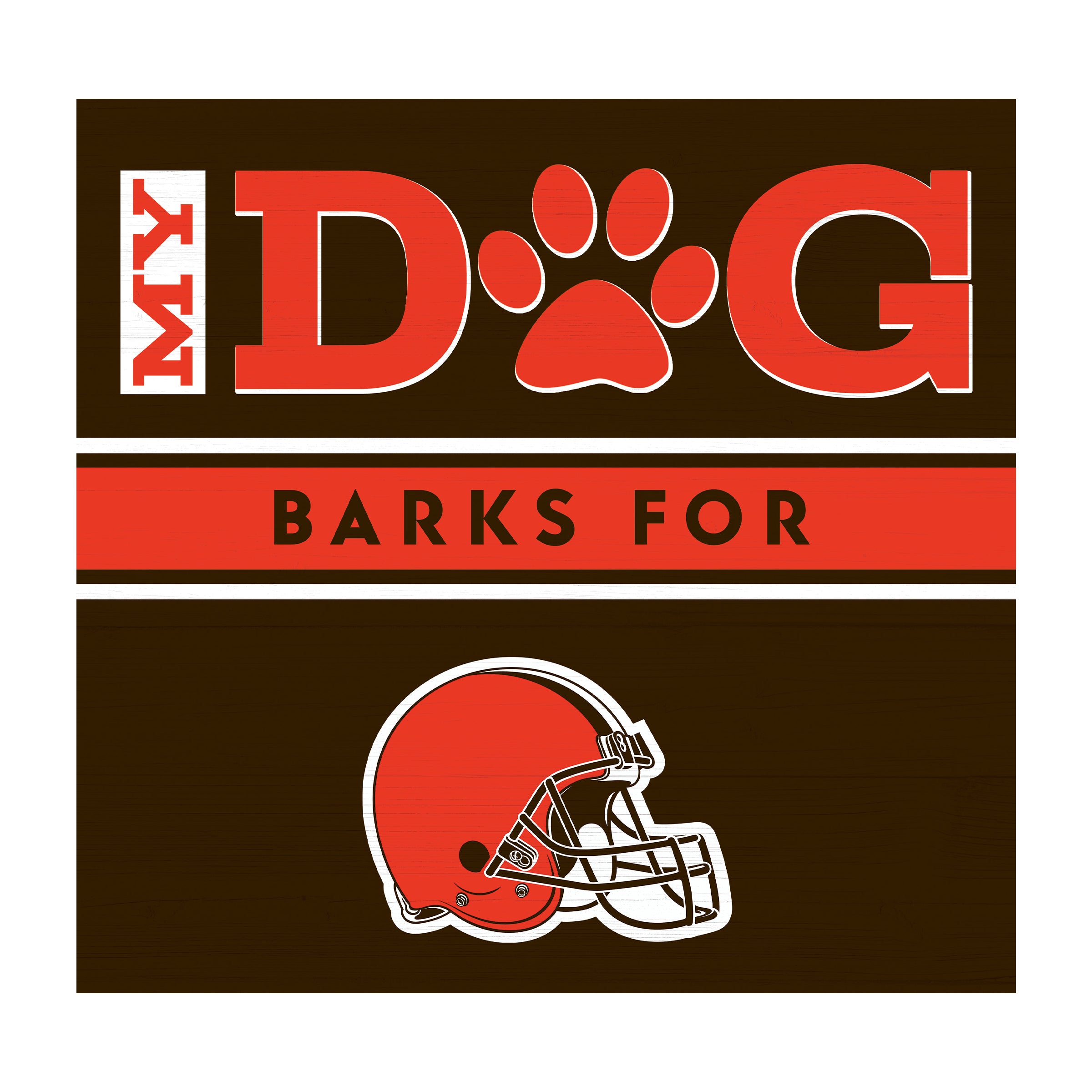 NFL Cleveland Browns Wall Art Sign - Thumbnail 2
