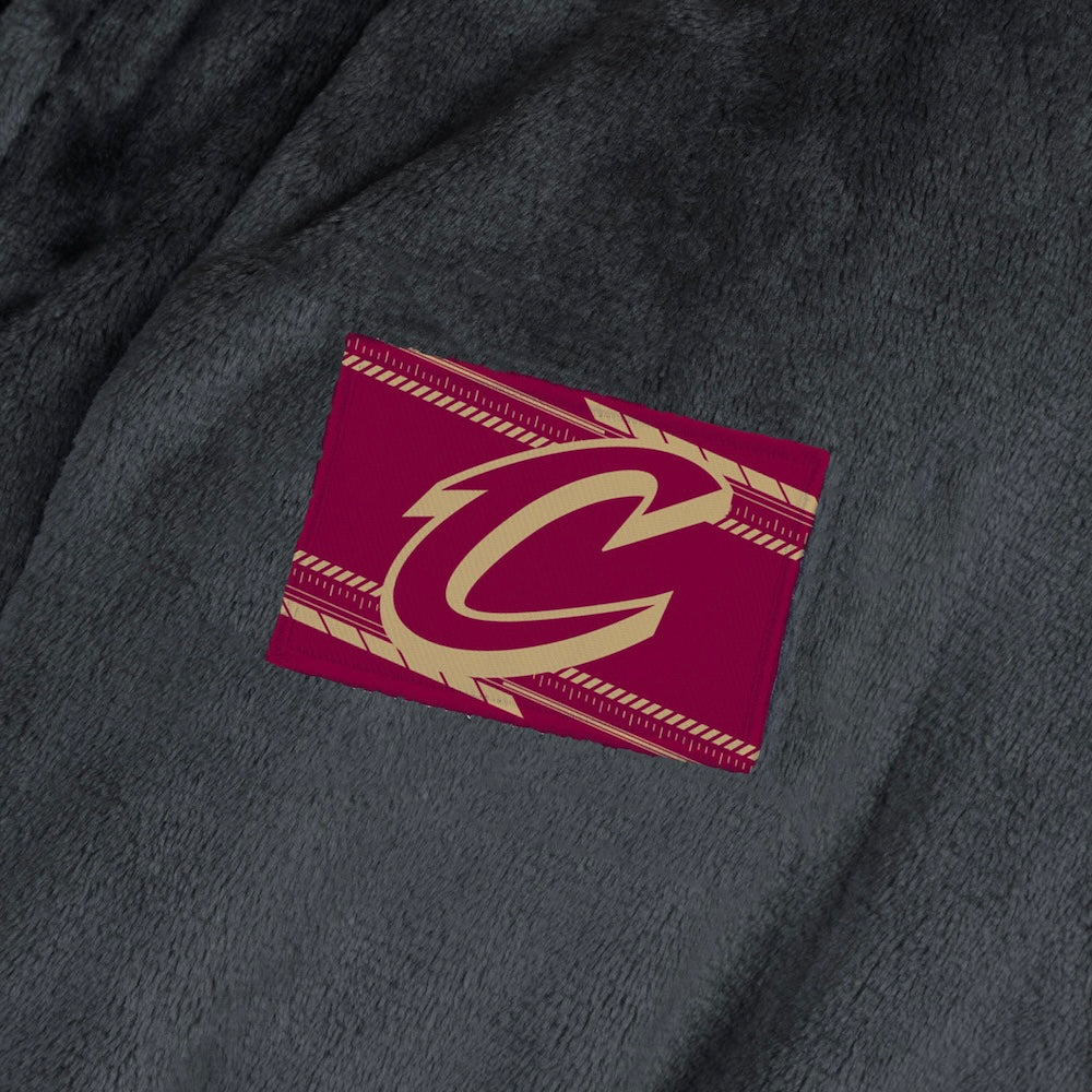 Cleveland Cavaliers team color bathrobe patch