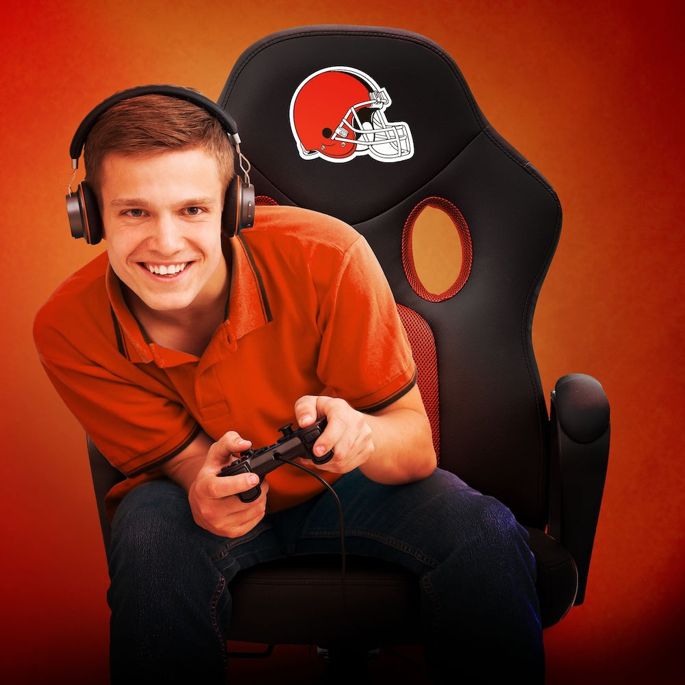 Cleveland Browns Office Gamer Chair Lifestyle