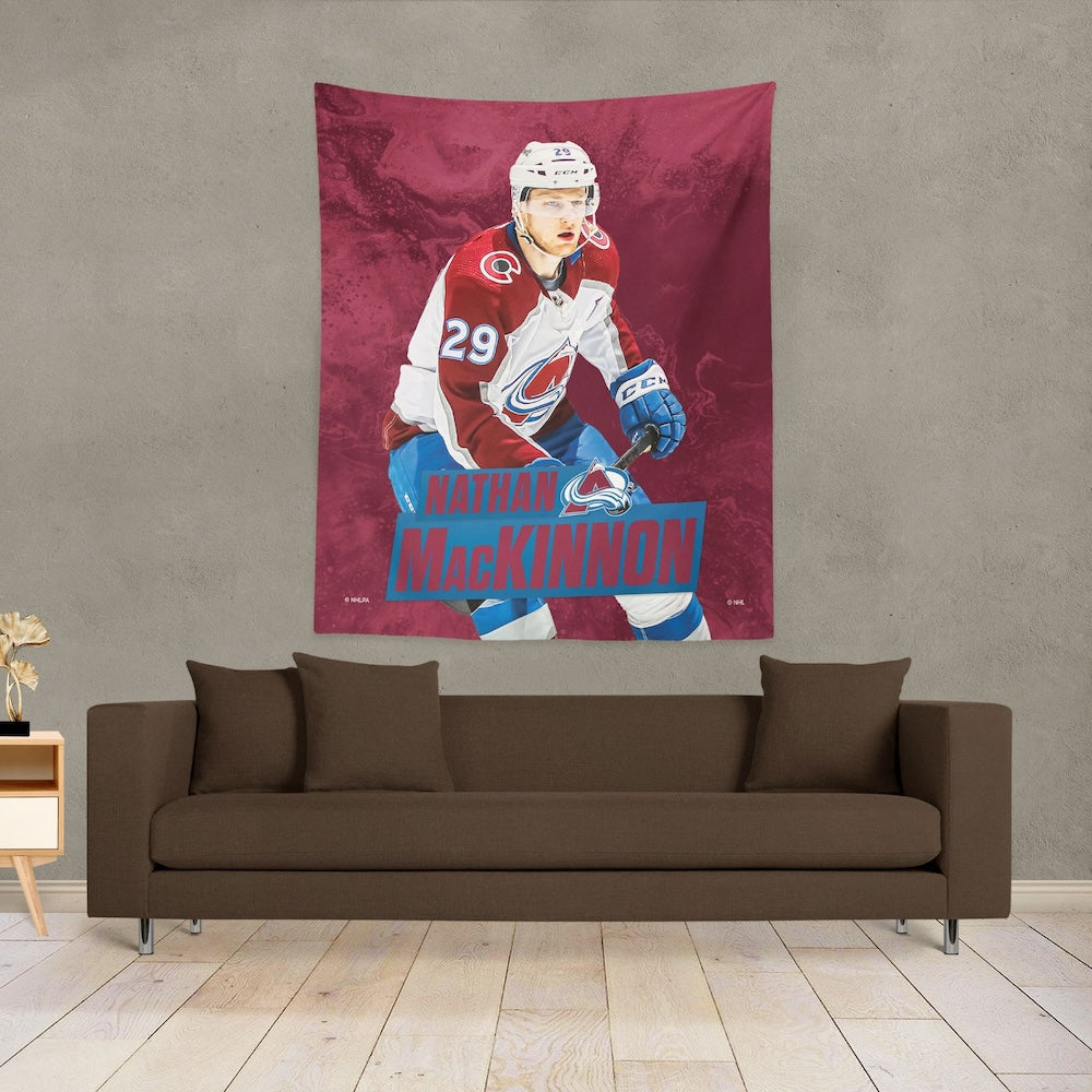 Colorado Avalanche Nathan MacKinnon wall poster