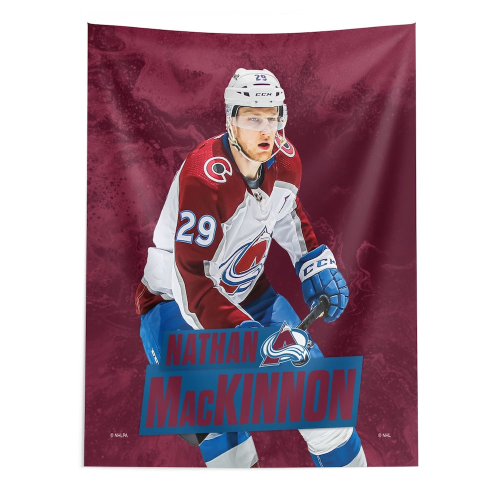 Colorado Avalanche Nathan MacKinnon wall hanging