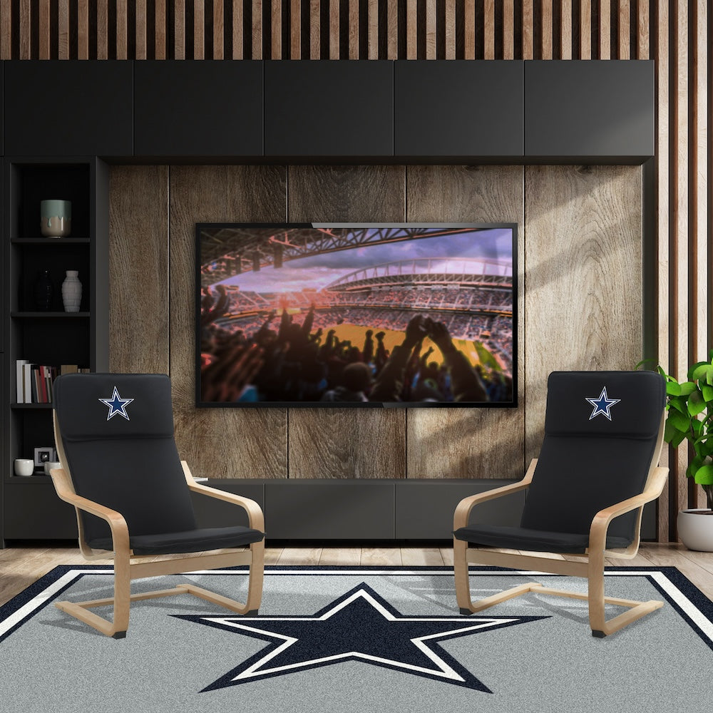 Dallas Cowboys side chairs