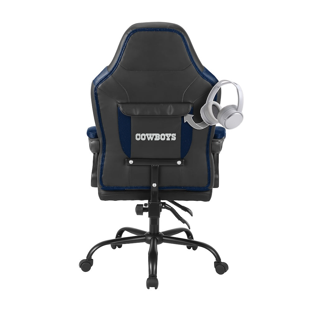 Dallas Cowboys Office Gamer Chair Back