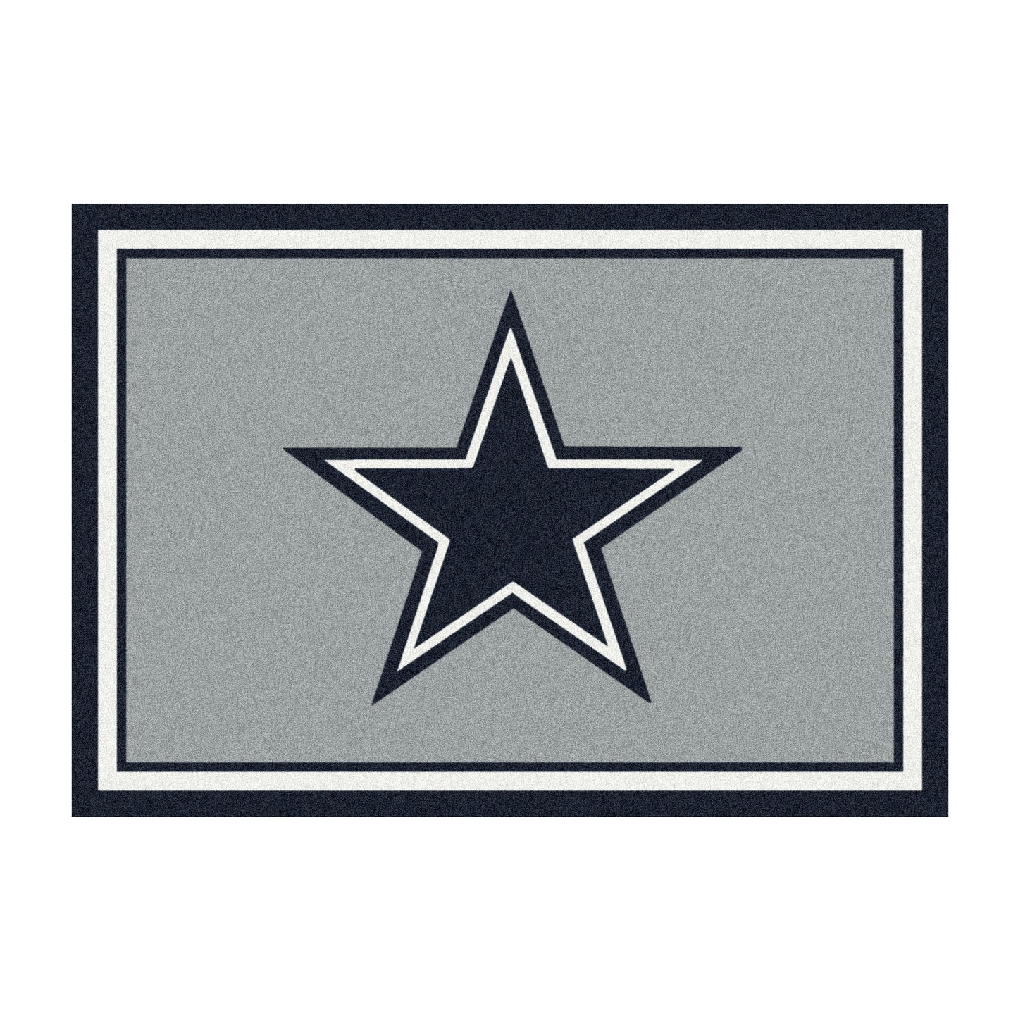 Dallas Cowboys distressed style area rug