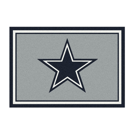 Dallas Cowboys distressed style area rug