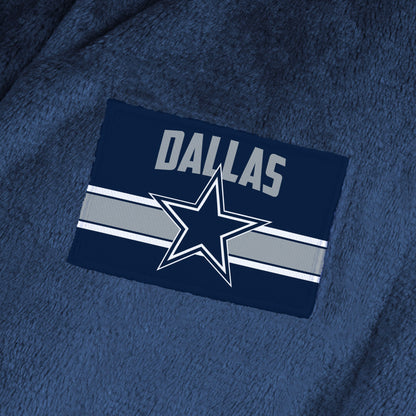 Dallas Cowboys team color bathrobe patch