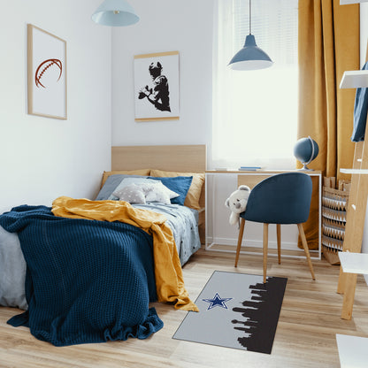 Dallas Cowboys washable cityscape rug life