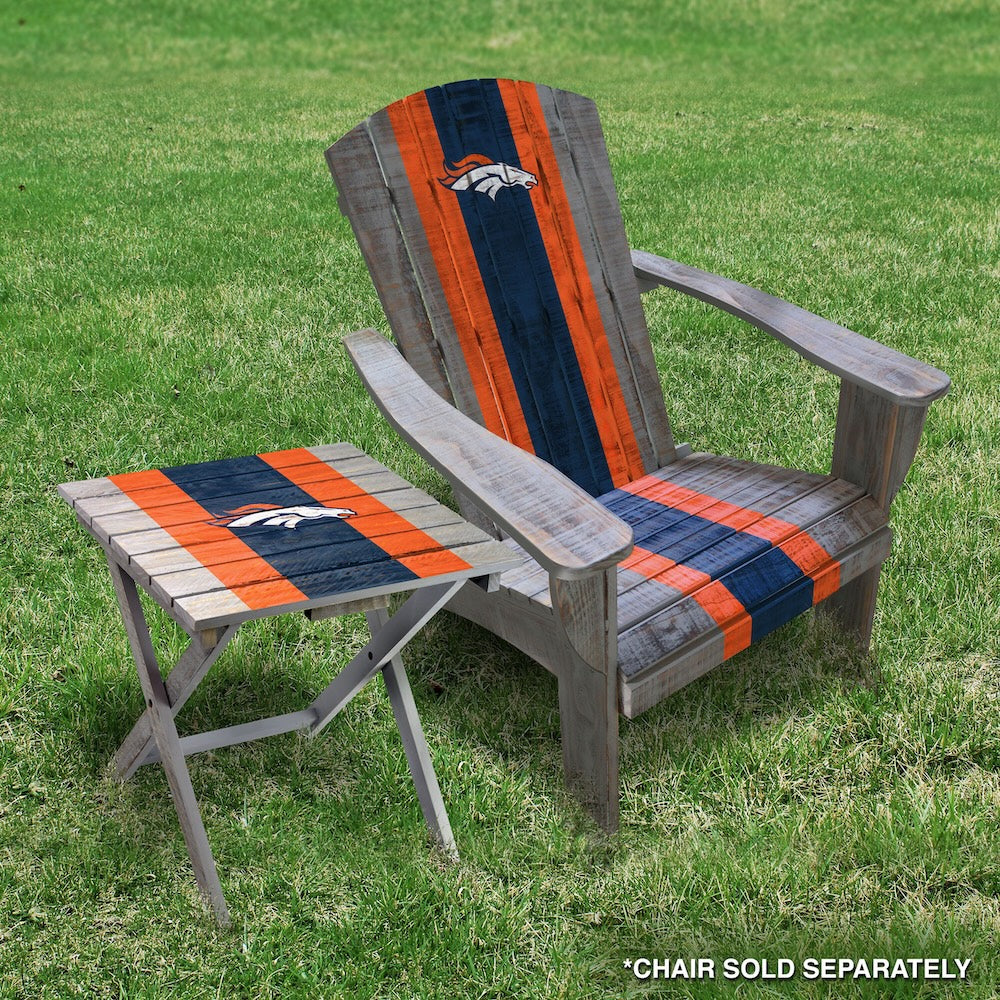 Denver Broncos Adirondack Set