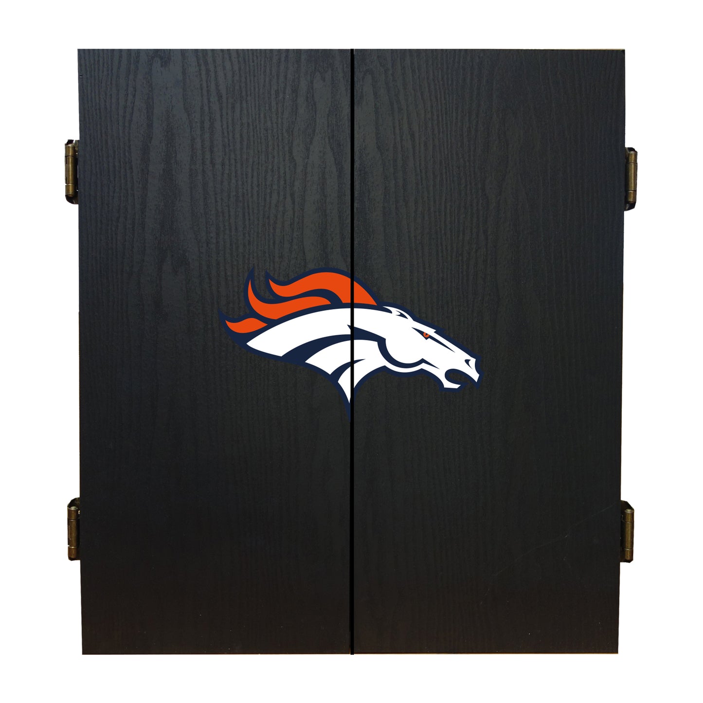 Denver Broncos Dart Board Cabinet