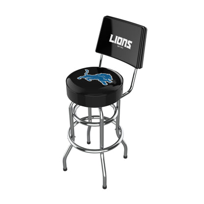 Detroit Lions Chrome Barstool