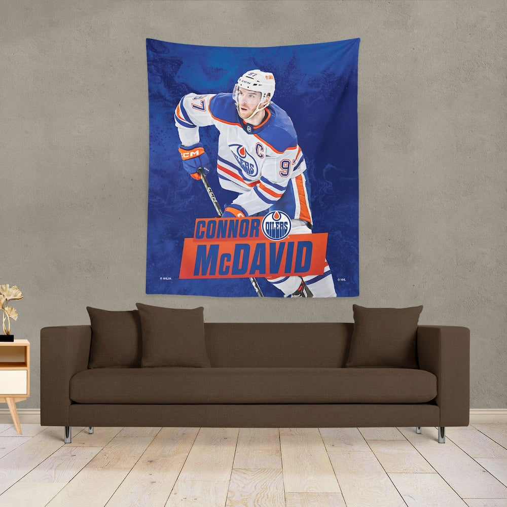 Edmonton Oilers Connor McDavid wall poster