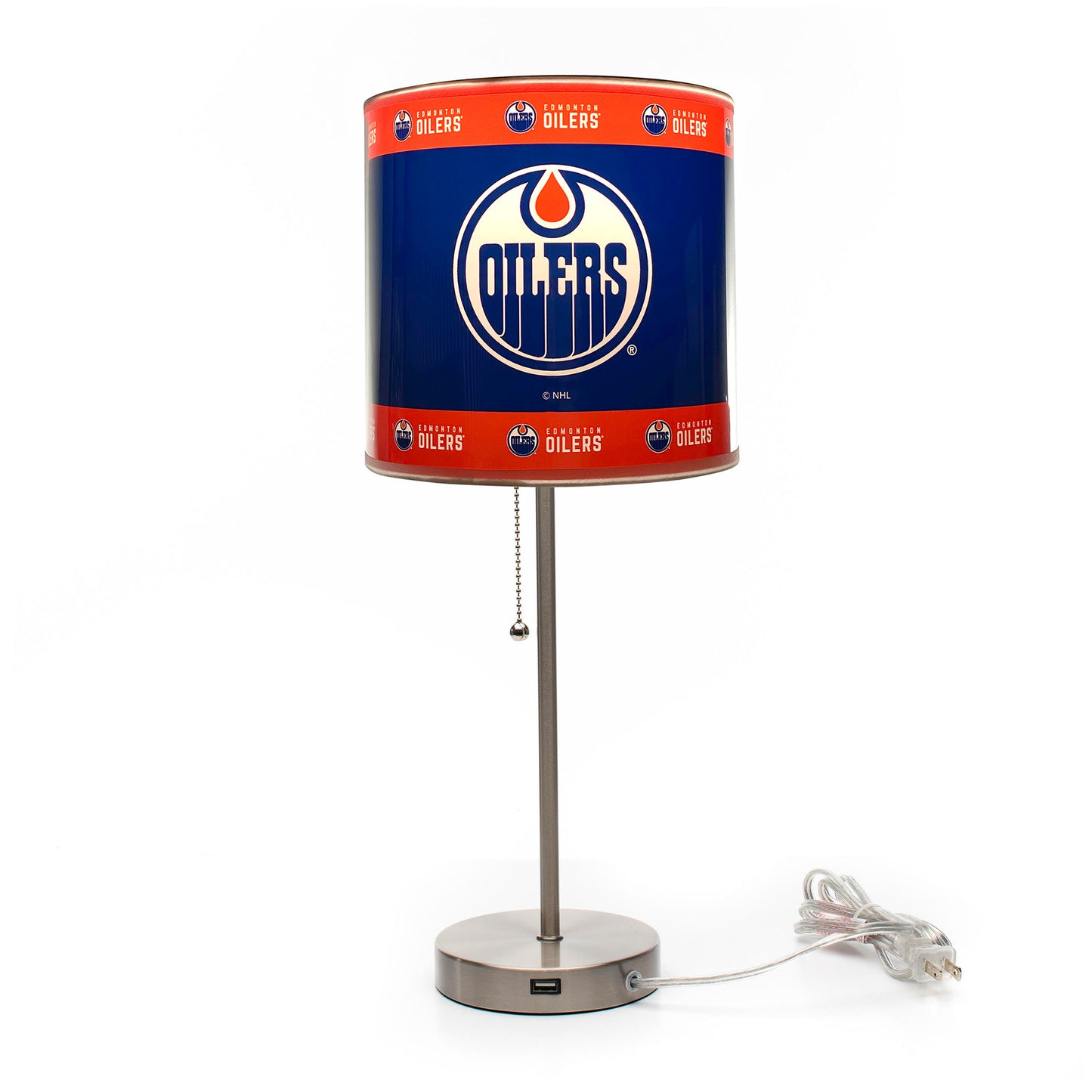 Edmonton Oilers table lamp