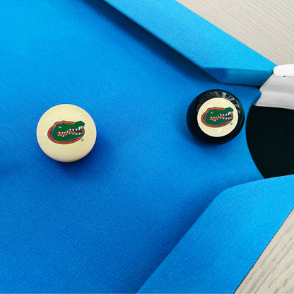 Florida Gators 8 ball and cue ball set