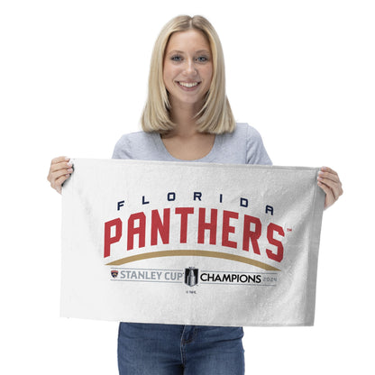 Florida Panthers NHL Stanley Cup Champions hand towels