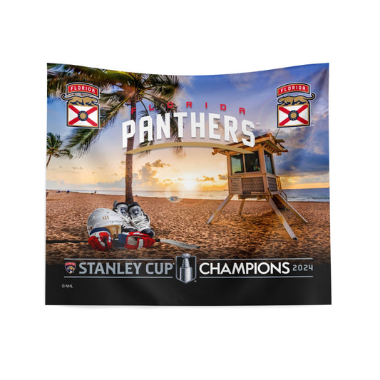 Florida Panthers NHL Stanley Cup Champions wall hanging