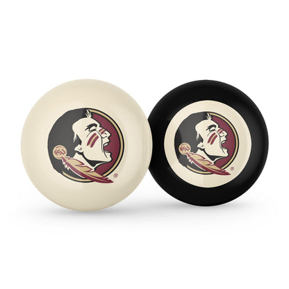 Florida State Seminoles cue ball and 8 ball