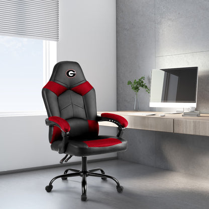 Georgia Bulldogs Office Gamer Chair Lifestyle