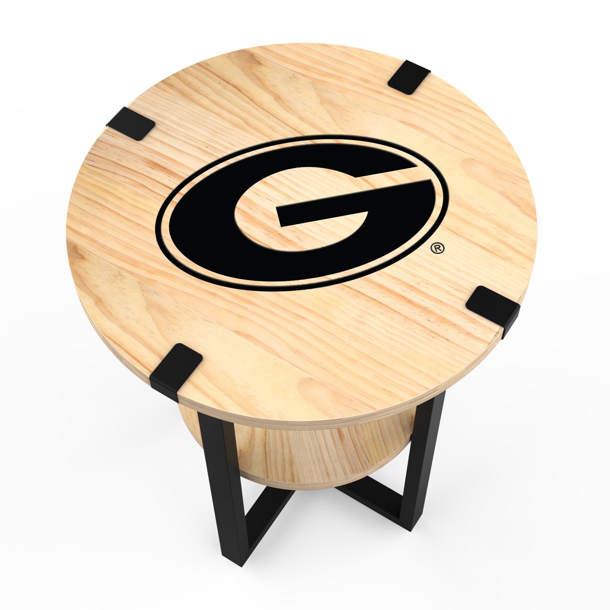 Georgia Bulldogs End Table