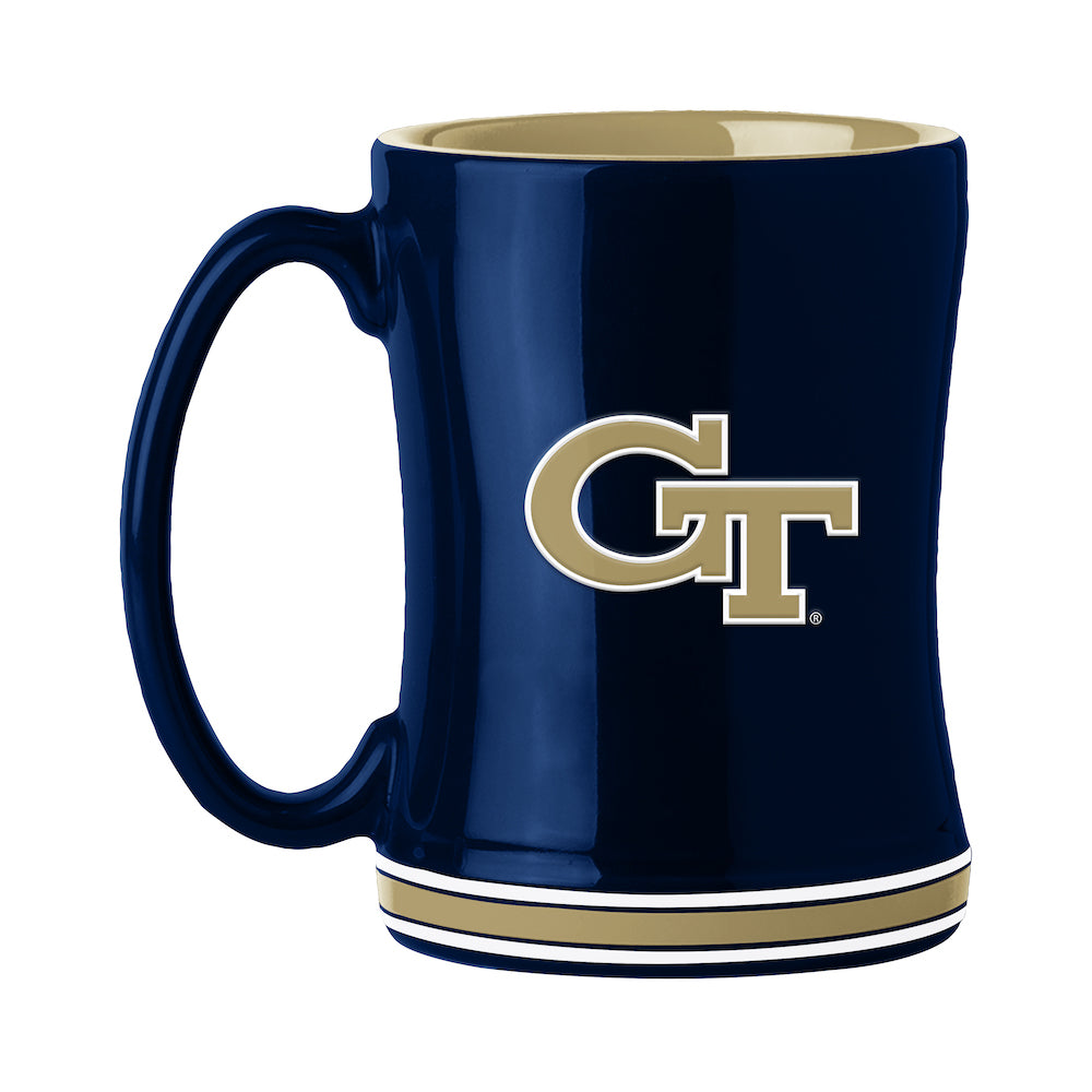 Georgia Tech Yellow Jackets relief coffee mug