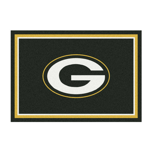 Green Bay Packers distressed style area rug