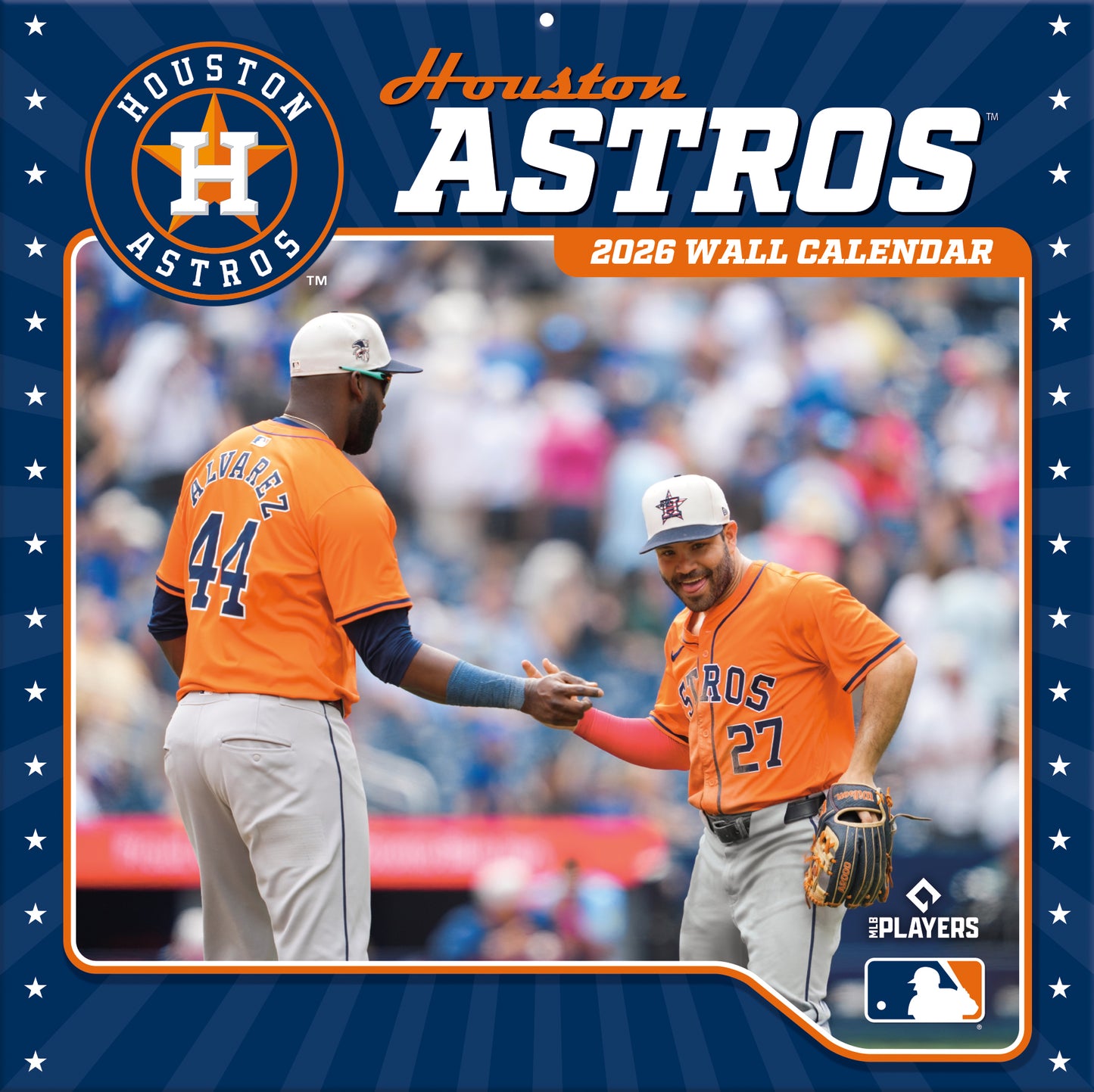 Houston Astros Team Photos Wall Calendar