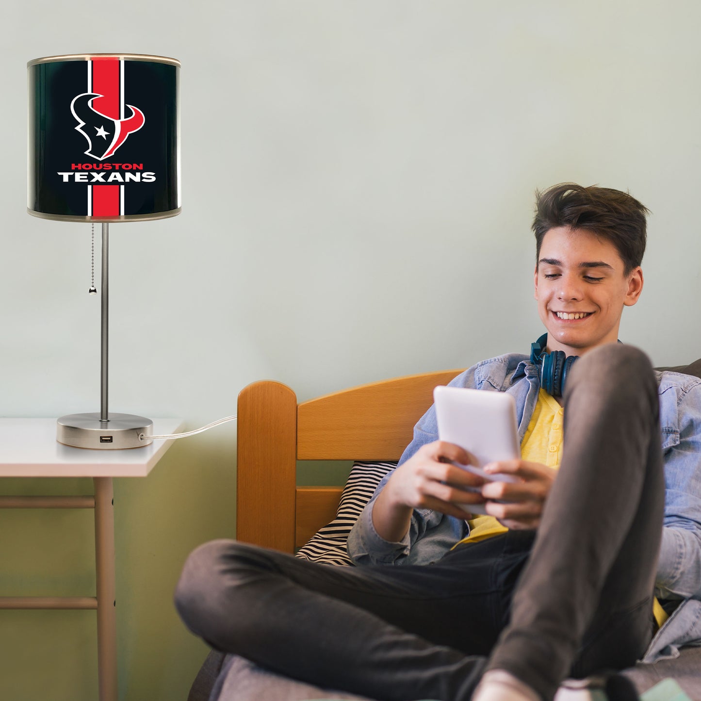 Houston Texans reading lamp