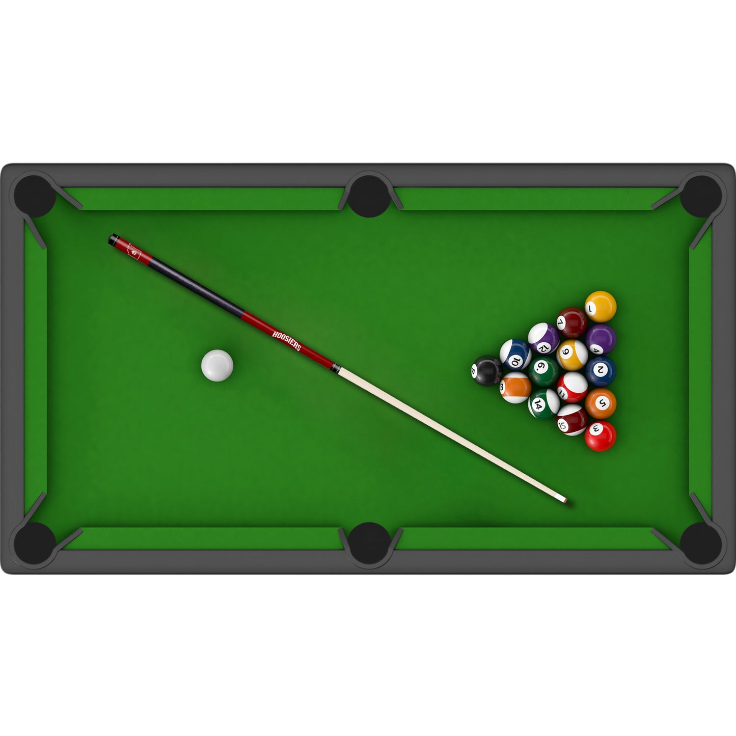 Indiana Hoosiers billiards room