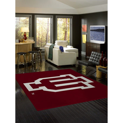 Indiana Hoosiers spirit style area rug life