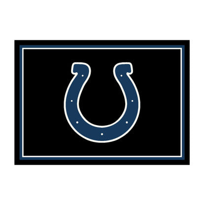 Indianapolis Colts distressed style area rug