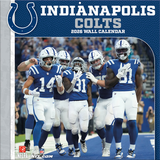 Indianapolis Colts Team Photos Wall Calendar