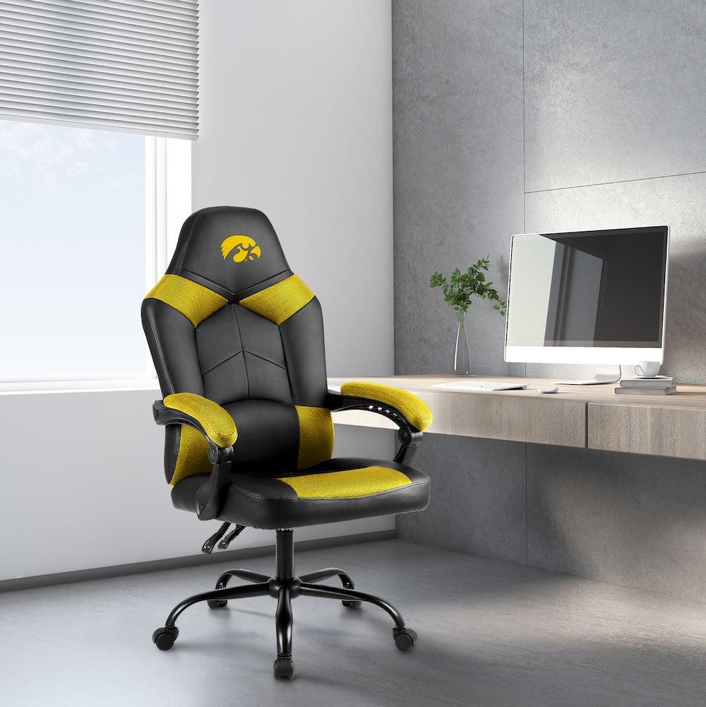 Iowa Hawkeyes Office Gamer Chair Lifestyle