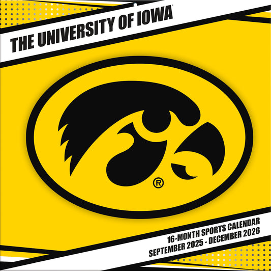 Iowa Hawkeyes Team Photos Wall Calendar