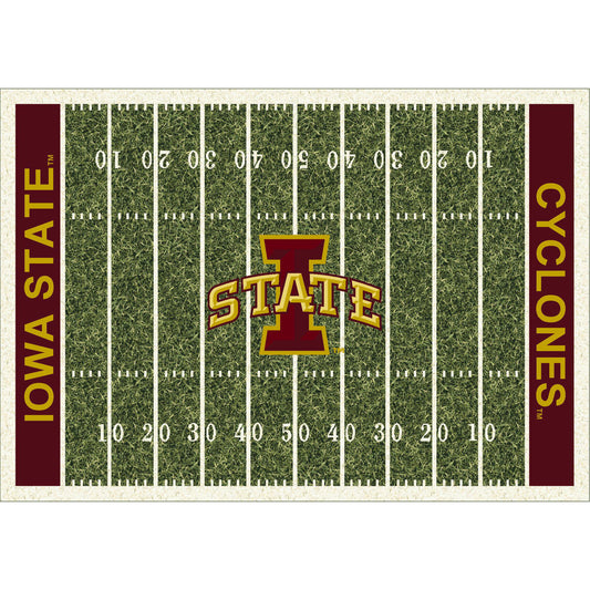 Iowa State Cyclones home field style area rug