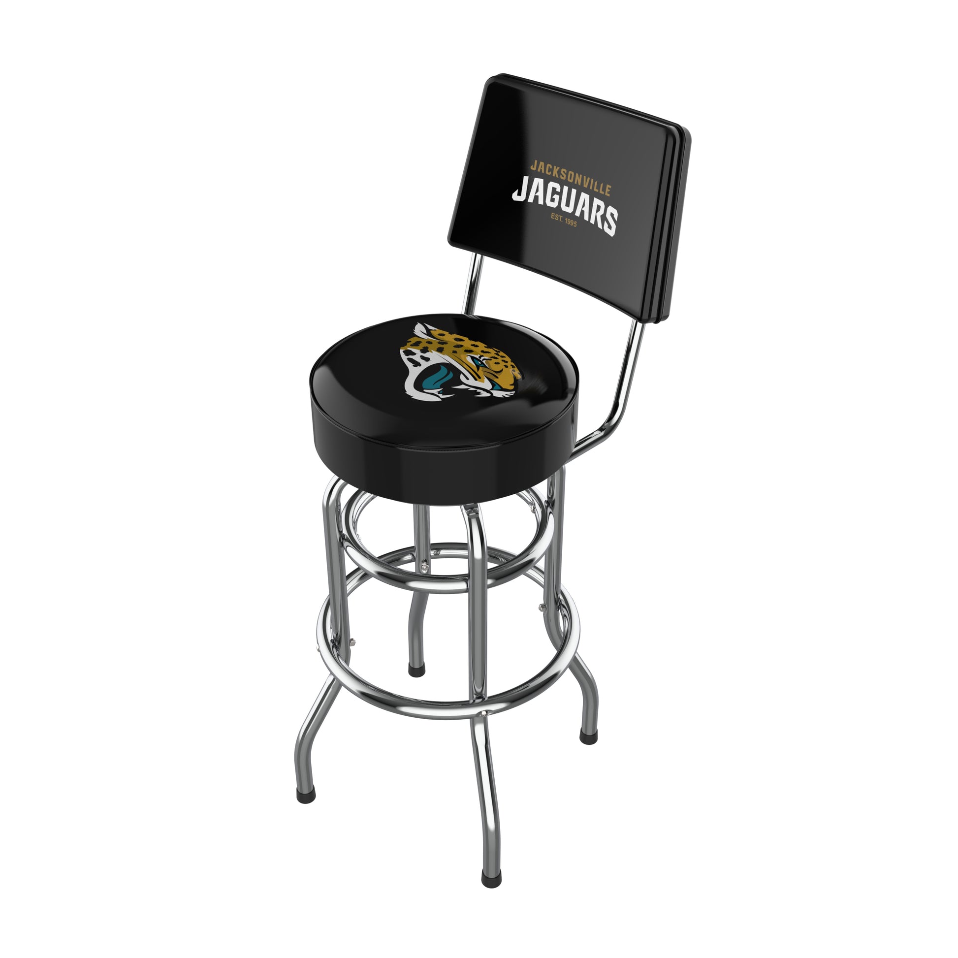 Jacksonville Jaguars Chrome Barstool